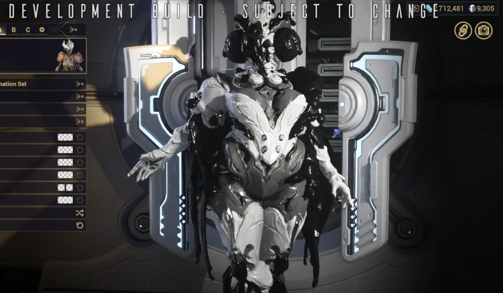 Follie, the 64th Warframe in the arsenal.